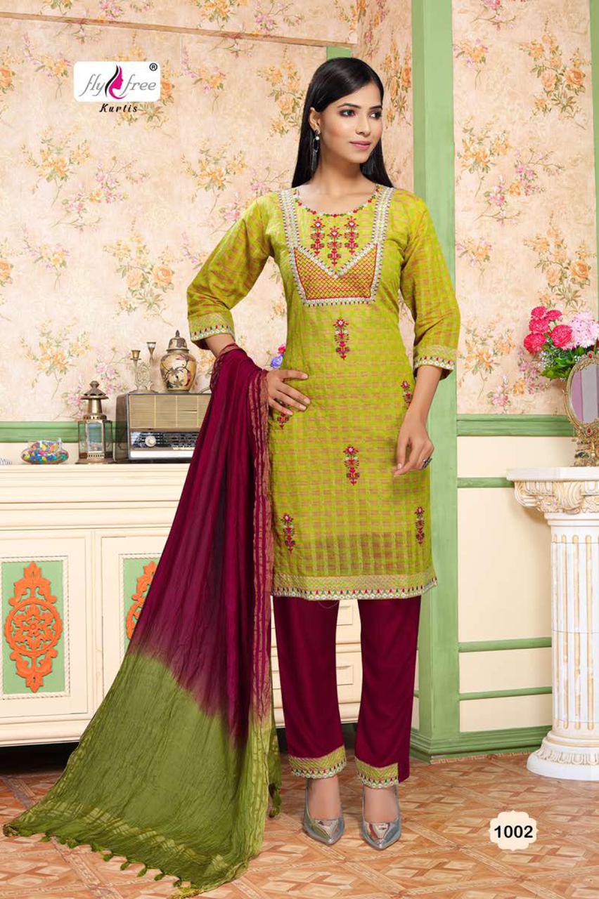 Fly Free Sung Fancy Designer Festival Wear Silk Ready Made Collection